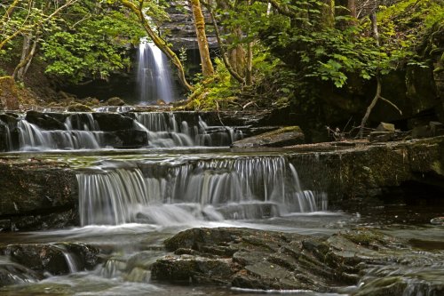 Summerhill force waterfall &amp; Gibsons cave, UK (New)