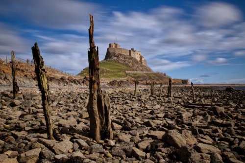 Lindisfarne castle, Holy island, Northumberland, UK