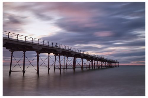 Saltburn pier, North Yorkshire coast, UK,,